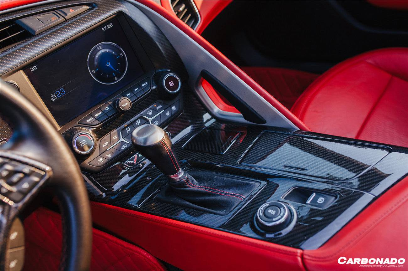 Carbonado 2013-2019 Corvette C7 Z06 Grandsport Dry Carbon Fiber Interior