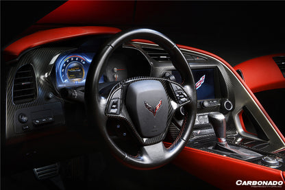 Carbonado 2013-2019 Corvette C7 Z06 Grandsport Dry Carbon Fiber Interior