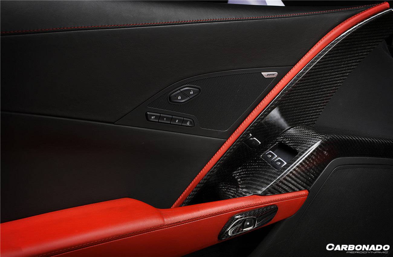 Carbonado 2013-2019 Corvette C7 Z06 Grandsport Dry Carbon Fiber Interior