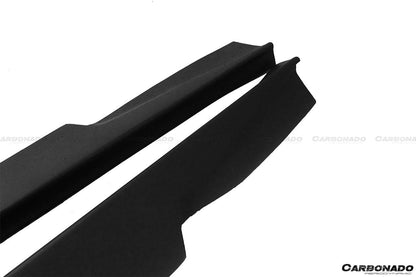Carbonado 2013-2019 Corvette C7 PD Style Carrocería ancha con bengalas traseras y faldones laterales