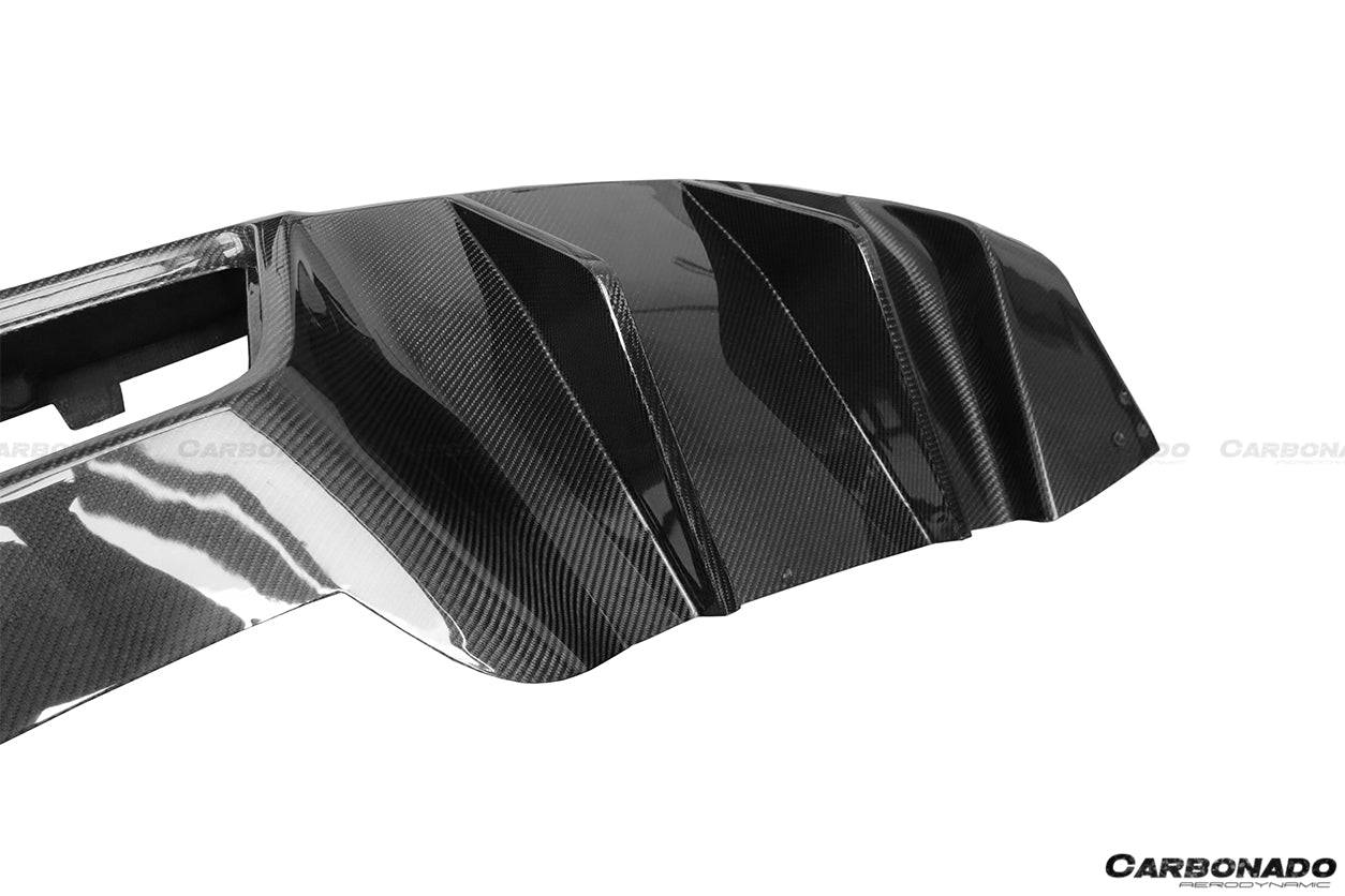 Carbonado 2013-2019 Corvette C7 Z51 RK Style Rear Lip