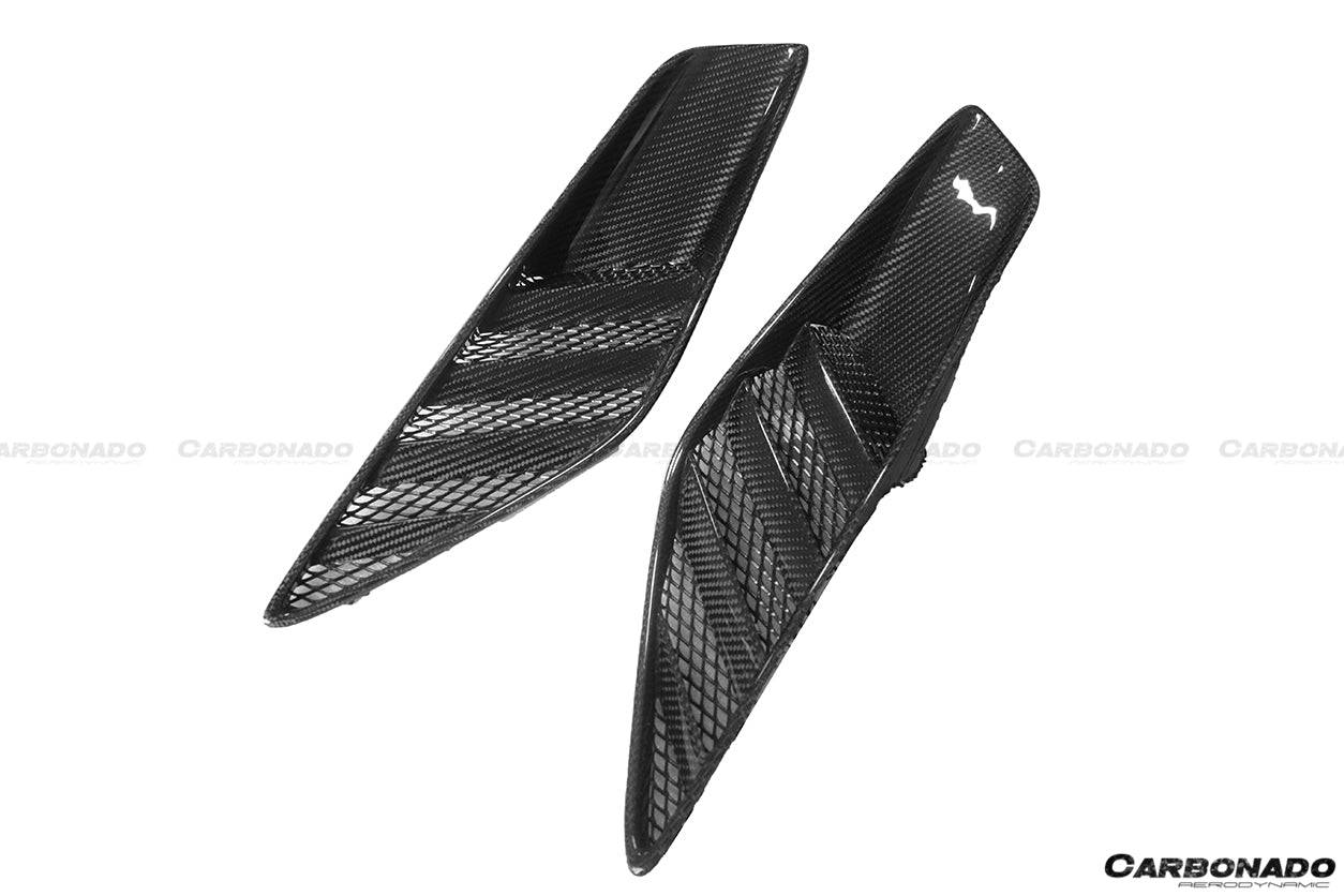 Carbonado 2013-2019 Corvette C7 Z51 OE Style Carbon Fiber Rear Quarter Panel Vent