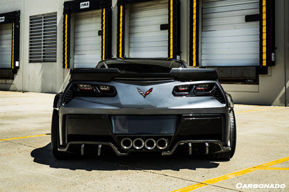 Alerón de maletero de fibra de carbono DarwinPRO para Corvette C7 Z51 Z06 Grandsport 2013-2019