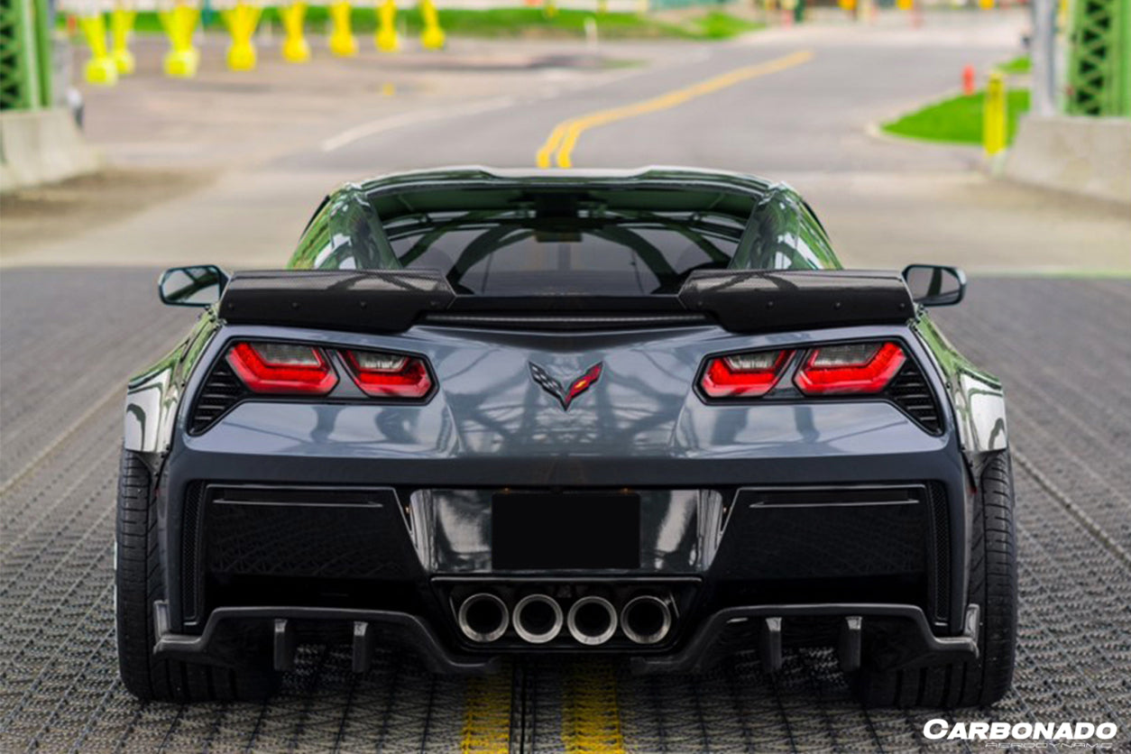 Alerón de maletero de fibra de carbono DarwinPRO para Corvette C7 Z51 Z06 Grandsport 2013-2019