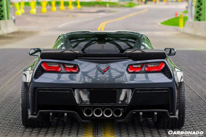 Alerón de maletero de fibra de carbono DarwinPRO para Corvette C7 Z51 Z06 Grandsport 2013-2019