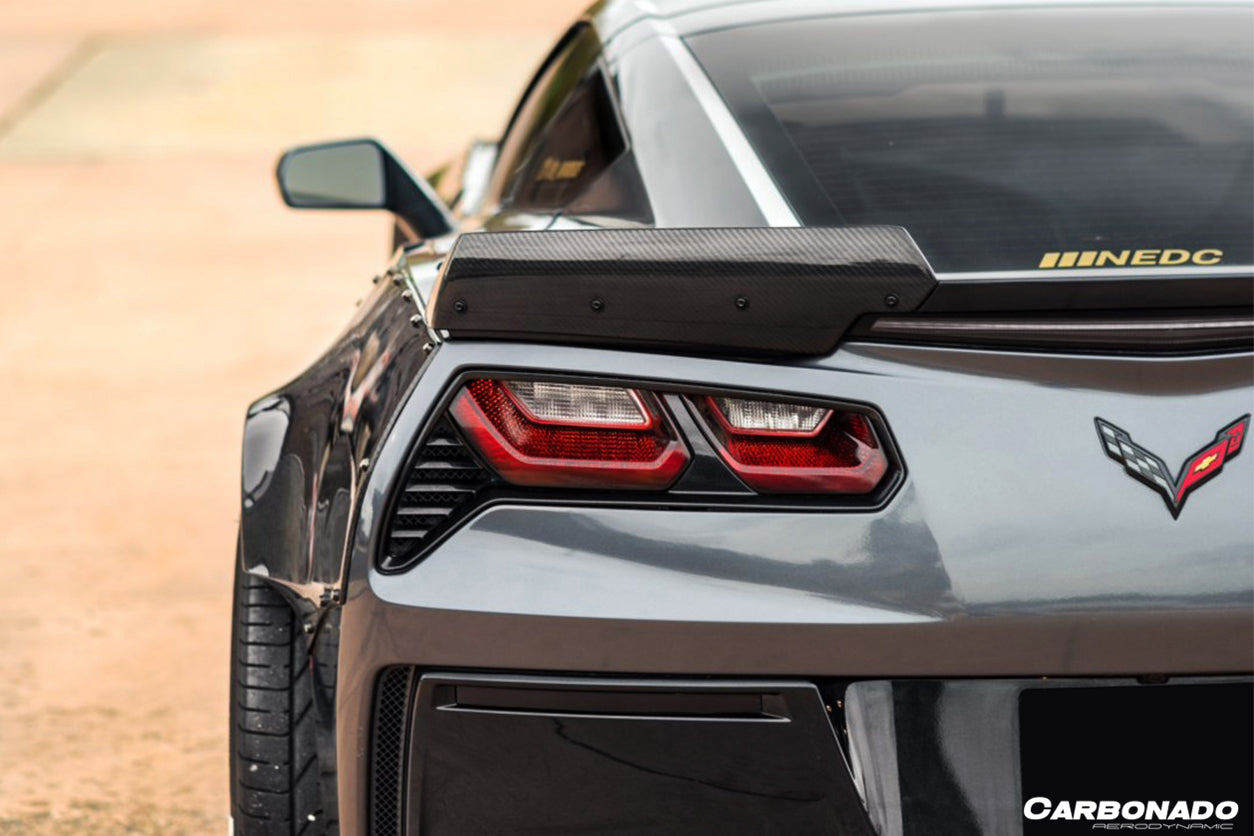 Alerón de maletero de fibra de carbono DarwinPRO para Corvette C7 Z51 Z06 Grandsport 2013-2019