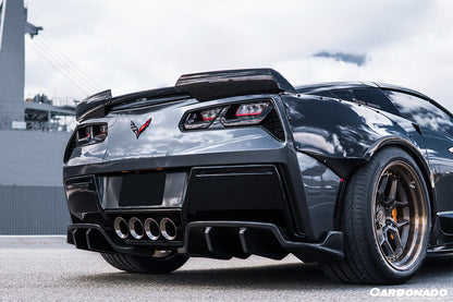 Alerón de maletero de fibra de carbono DarwinPRO para Corvette C7 Z51 Z06 Grandsport 2013-2019