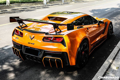 Carbonado 2013-2019 Corvette C7 Z51 Z06 Grandsport AR Style Carbon Fiber Trunk Spoiler