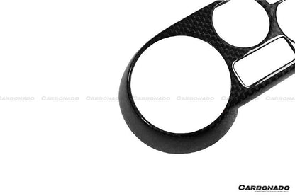 Carbonado 2015-2020 Ferrari 488 GTB Spider Dry Carbon Fiber AC Control Panel Cover