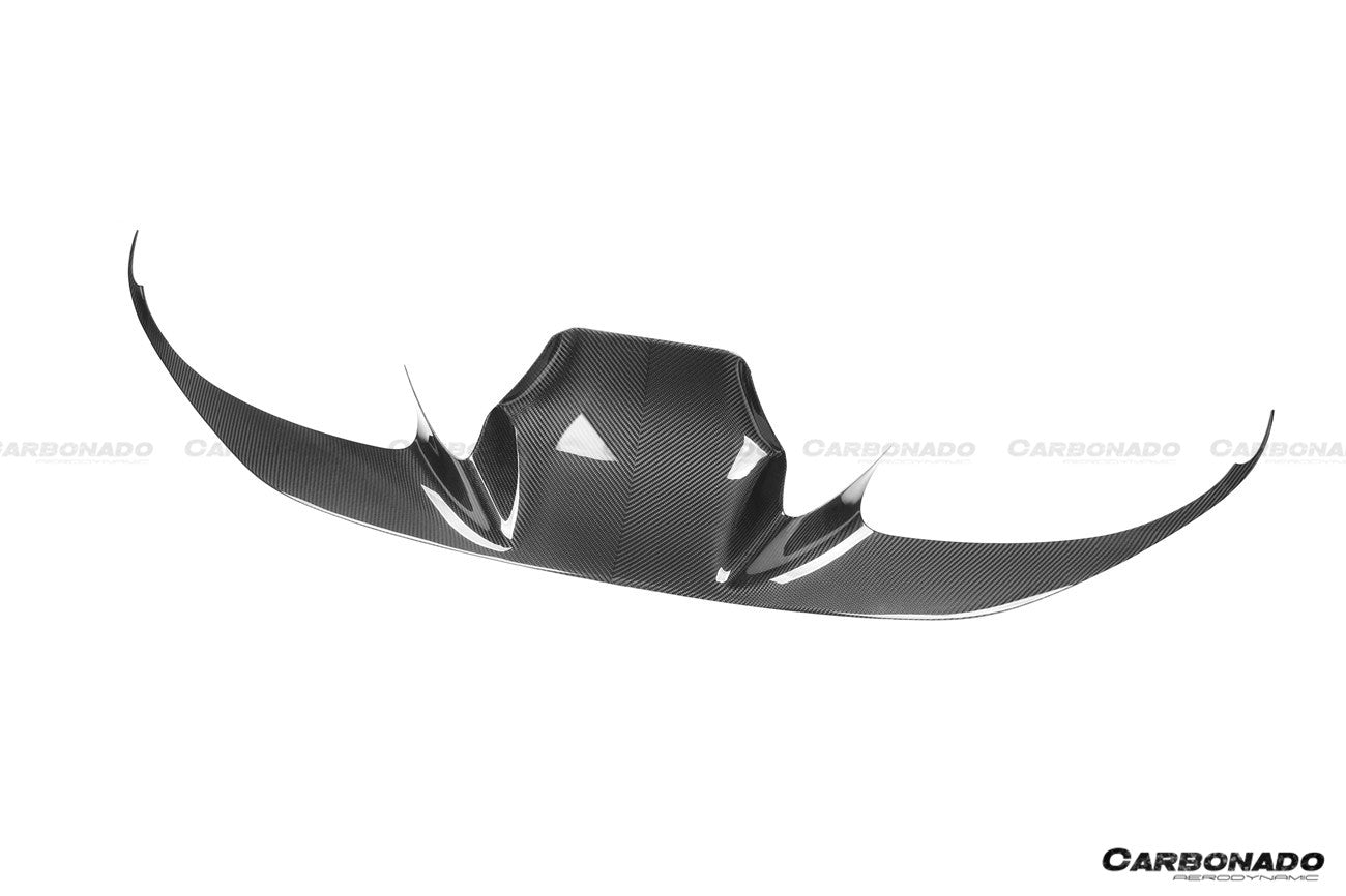 Carbonado OEM Style Autoclave Carbon Fiber Front Lip Splitter | 2019-2024 Ferrari F8