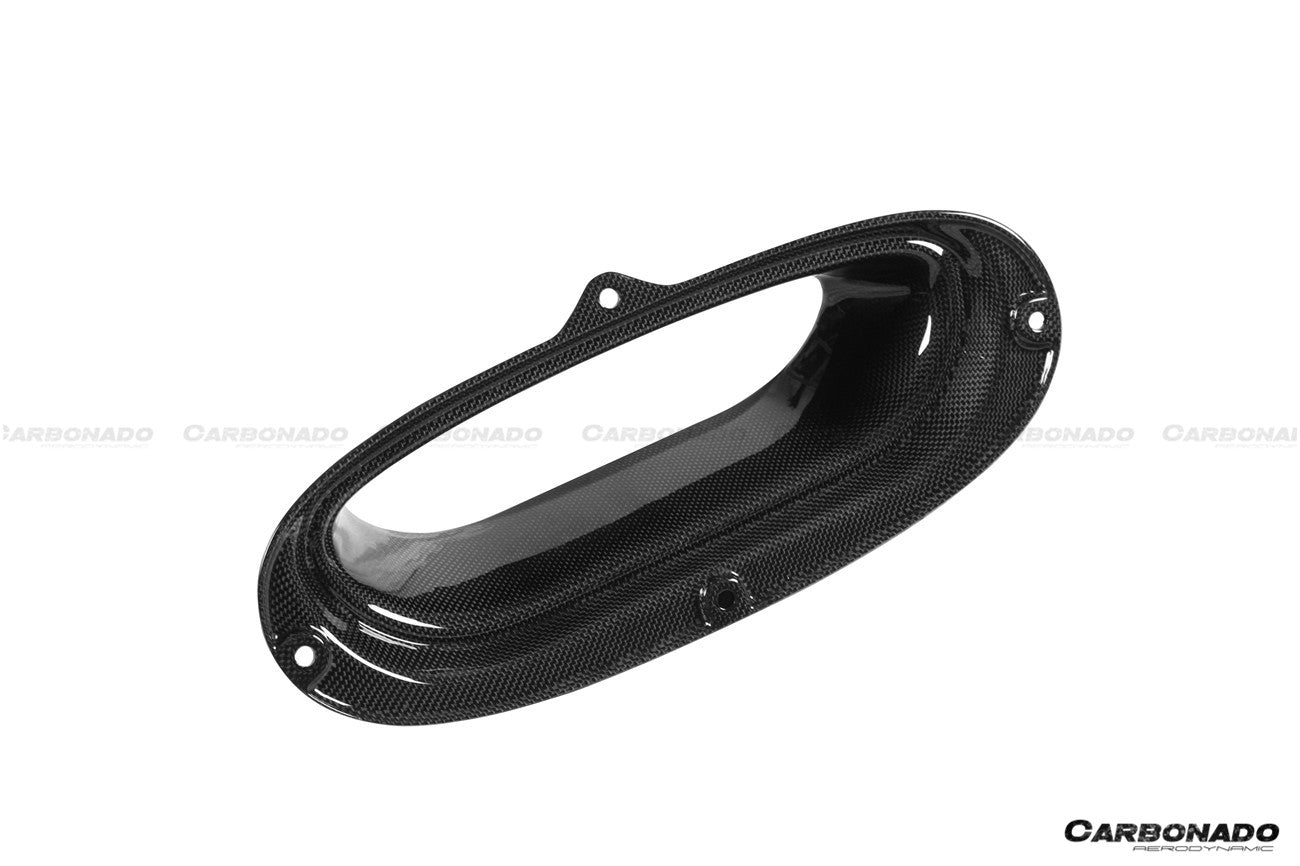 Carbonado OEM Style Dry Carbon Fiber Hood Vents | 2019-2024 Ferrari F8