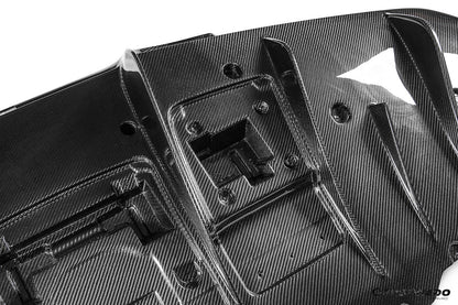 Carbonado OEM Style Dry Carbon Fiber Rear Diffuser Lip | 2019-2024 Ferrari F8