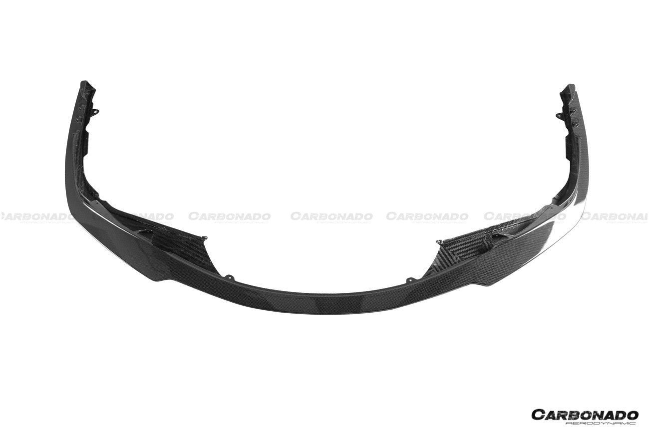 Divisor frontal de fibra de carbono estilo autoclave para Ferrari SF90 MIX Carbonado 2020-UP