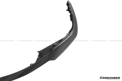 Divisor frontal de fibra de carbono estilo autoclave para Ferrari SF90 MIX Carbonado 2020-UP