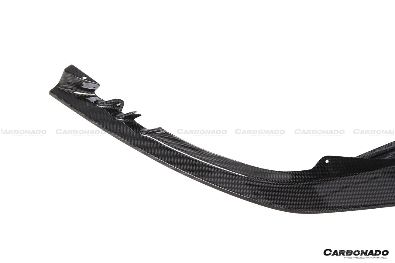 Divisor frontal de fibra de carbono estilo autoclave para Ferrari SF90 MIX Carbonado 2020-UP