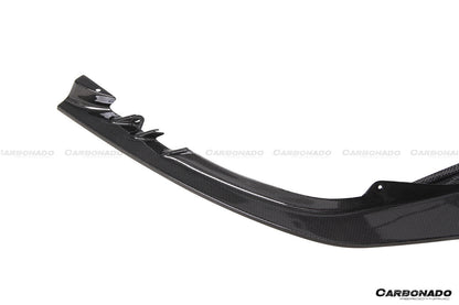 Divisor frontal de fibra de carbono estilo autoclave para Ferrari SF90 MIX Carbonado 2020-UP