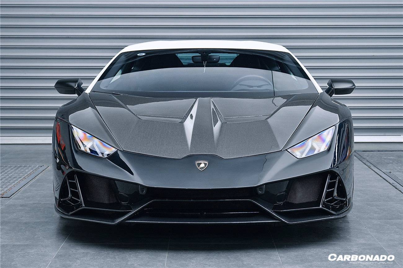 Carbonado 2015-2025 Lamborghini Huracan LP610  LP580  Evo  Tecnica VRS Style Carbon Fiber Hood