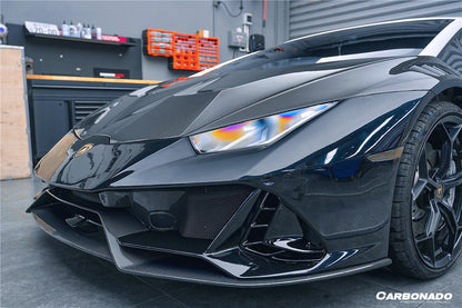 Carbonado 2015-2025 Lamborghini Huracan LP610  LP580  Evo  Tecnica VRS Style Carbon Fiber Hood