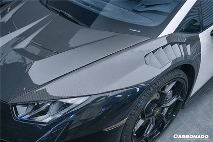 Carbonado 2015-2025 Lamborghini Huracan LP610  LP580  Evo  Tecnica VRS Style Carbon Fiber Hood