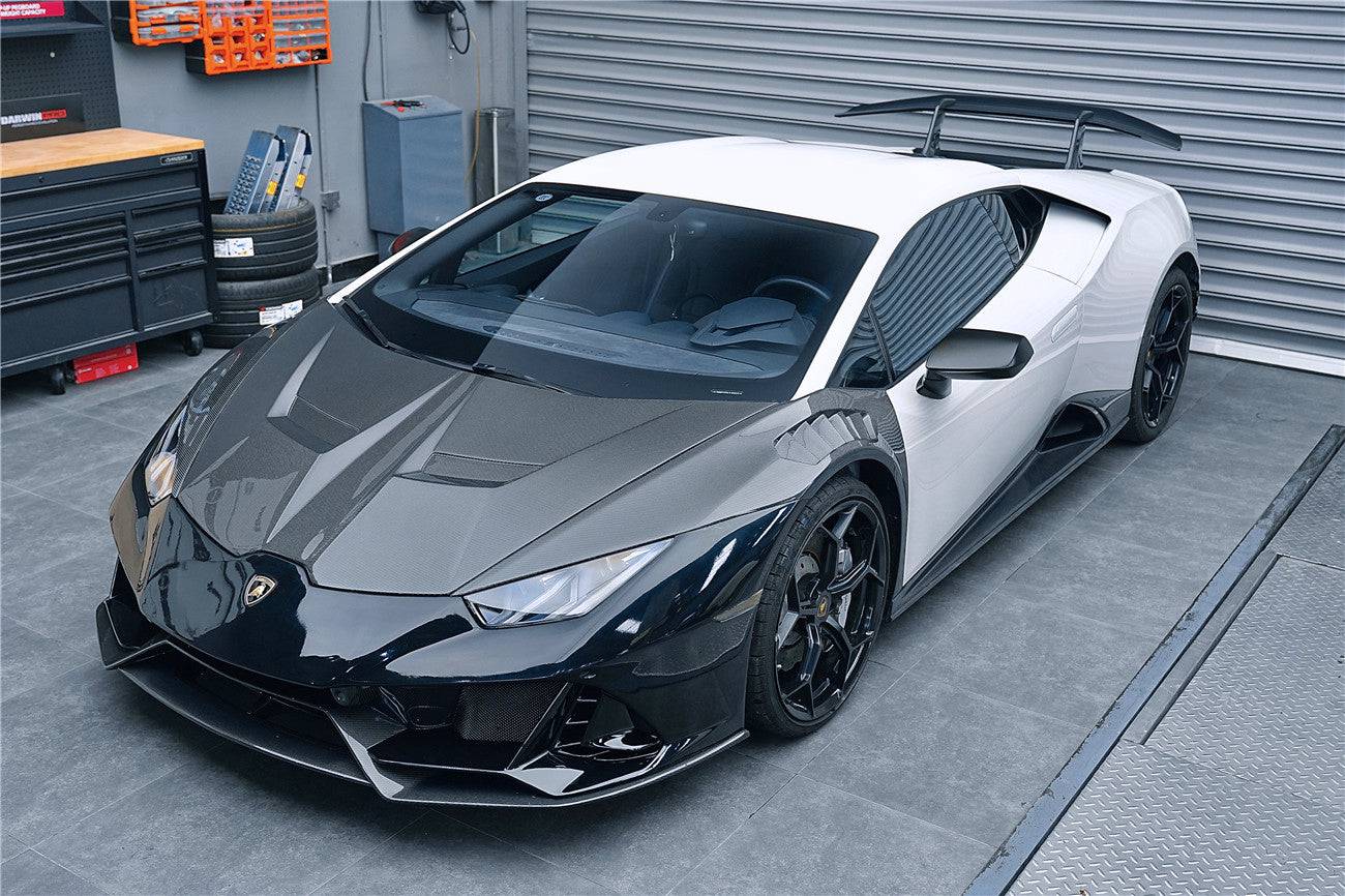 Carbonado 2015-2025 Lamborghini Huracan LP610  LP580  Evo  Tecnica VRS Style Carbon Fiber Hood