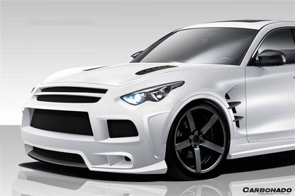 Carbonado 2009-2017 Infiniti Fx 35   50 QX70 UM Style Hood