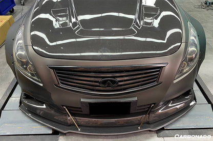 Carbonado 2010-2013 Infiniti G25  G37 Sedan BKSS Style Hood