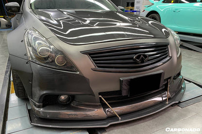 Carbonado 2010-2013 Infiniti G25  G37 Sedan BKSS Style Hood