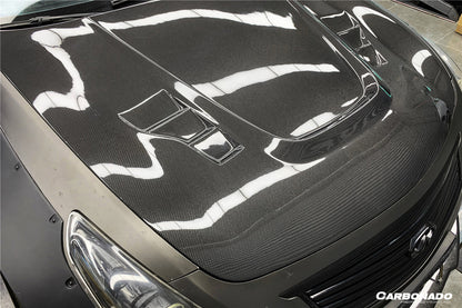 Carbonado 2010-2013 Infiniti G25  G37 Sedan BKSS Style Hood