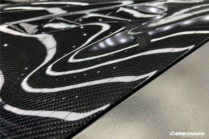 Carbonado 2010-2013 Infiniti G25  G37 Sedan BKSS Style Hood