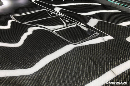 Carbonado 2010-2013 Infiniti G25  G37 Sedan BKSS Style Hood