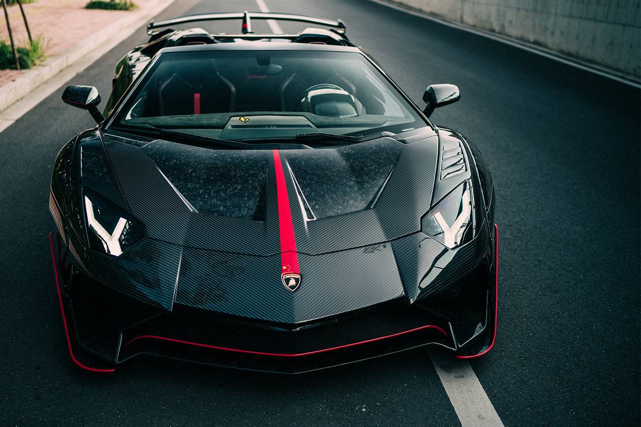 Capó de fibra de carbono para Lamborghini Aventador LP700 LP740 Coupé Roadster Carbonado 2011-2021