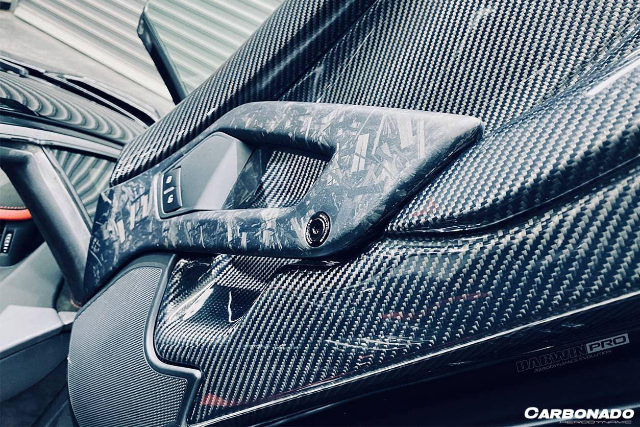 Carbonado 2011-2016 Lamborghini Aventador LP700 Coupe Roadster Carbon Fiber Inner Door Handle