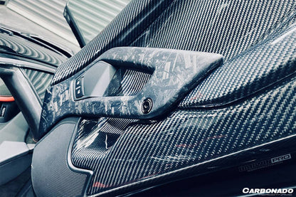 Carbonado 2011-2016 Lamborghini Aventador LP700 Coupe Roadster Carbon Fiber Inner Door Handle
