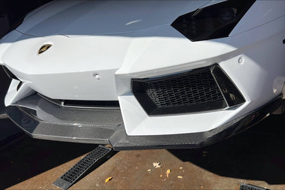 Carbonado 2011-2016 Lamborghini Aventador LP700 Coupe  Roadster DM Style Carbon Fiber Front Lip
