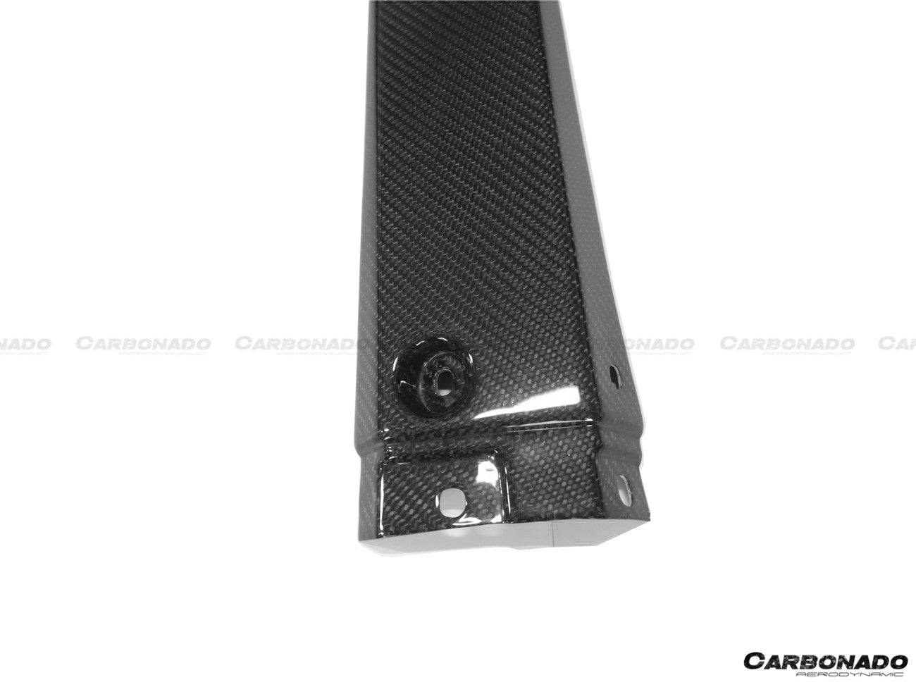 Carbonado Carbon Fiber Engine Bay Trim Cover Front Replacement | 2011-2016 Lamborghini Aventador LP700 Coupe