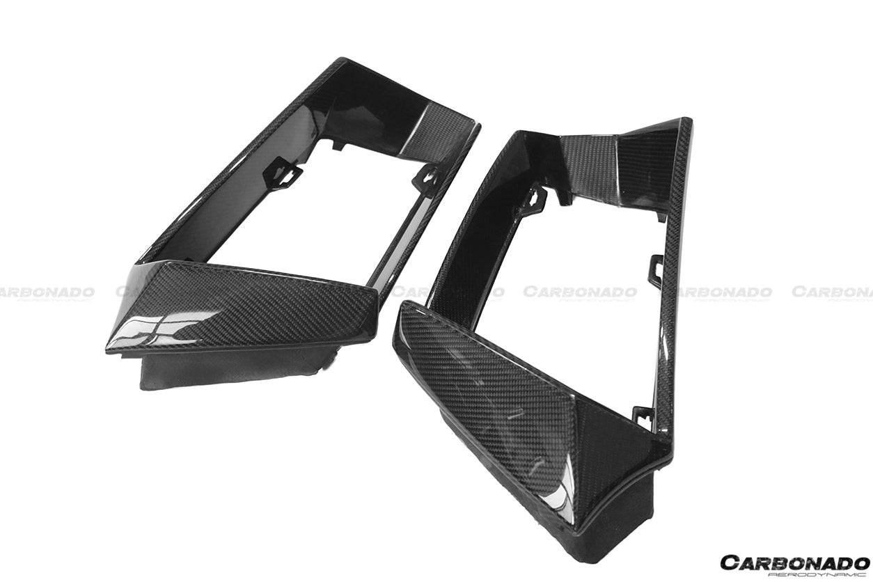 Carbonado 2011-2016 Lamborghini Aventador LP700 Coupe  Roadster OE Style Carbon Fiber Front Bumper Grille
