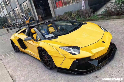 Carbonado 2011-2016 Lamborghini Aventador LP700 Coupe  Roadster DE Style Front Wide Fender Flares