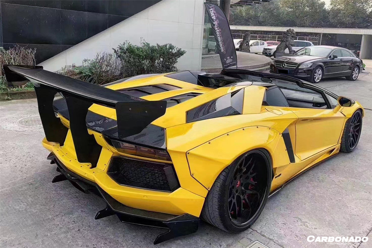 Carbonado 2011-2016 Lamborghini Aventador LP700 Coupe  Roadster DE Style Side Skirt