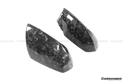 Reemplazo de cubierta de espejo de fibra de carbono seca estilo OEM para Lamborghini Aventador Carbonado 2011-2021 | LP700, LP720, LP750, Coupé, Roadster
