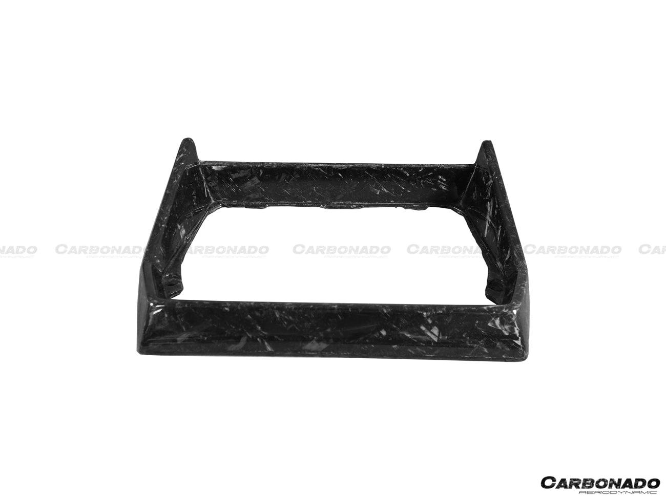 Carbonado 2011-2016 Lamborghini Aventador LP700 LP720 LP750 SV OE Style Carbon Fiber Navigation Screen Panel (2PCS)