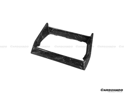 Carbonado 2011-2016 Lamborghini Aventador LP700 LP720 LP750 SV OE Style Carbon Fiber Navigation Screen Panel (2PCS)
