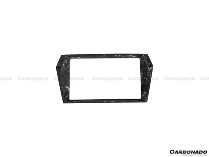 Carbonado 2011-2016 Lamborghini Aventador LP700 LP720 LP750 SV OE Style Carbon Fiber Navigation Screen Panel (2PCS)