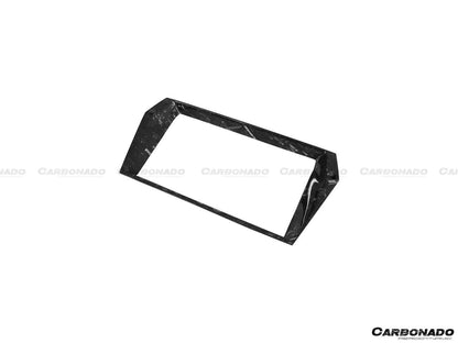 Carbonado 2011-2016 Lamborghini Aventador LP700 LP720 LP750 SV OE Style Carbon Fiber Navigation Screen Panel (2PCS)
