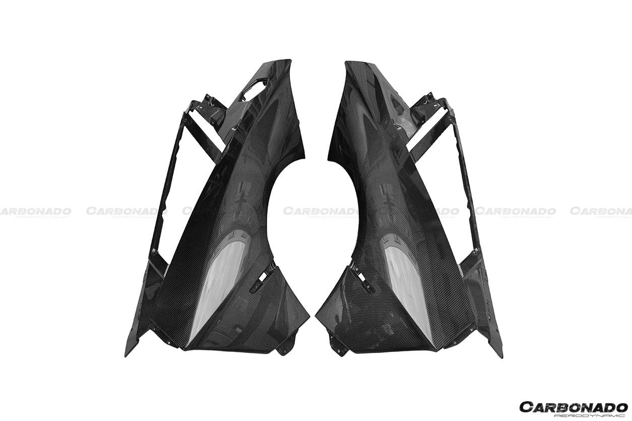 Carbonado 2011-2016 Lamborghini Aventador LP700 Coupe Oem Style Rear Quarter Panels