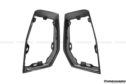 Carbonado 2011-2016 Lamborghini Aventador LP700 Coupe  Roadster Oem Style Carbon Fiber Rear Bumper Grille