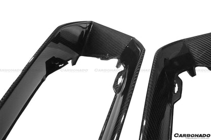 Carbonado 2011-2016 Lamborghini Aventador LP700 Coupe  Roadster Oem Style Carbon Fiber Rear Bumper Grille