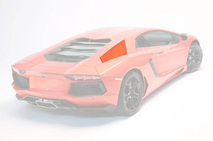 Carbonado 2011-2016 Lamborghini Aventador LP700 Coupe OEM Style Carbon Fiber Rear Intake Panel