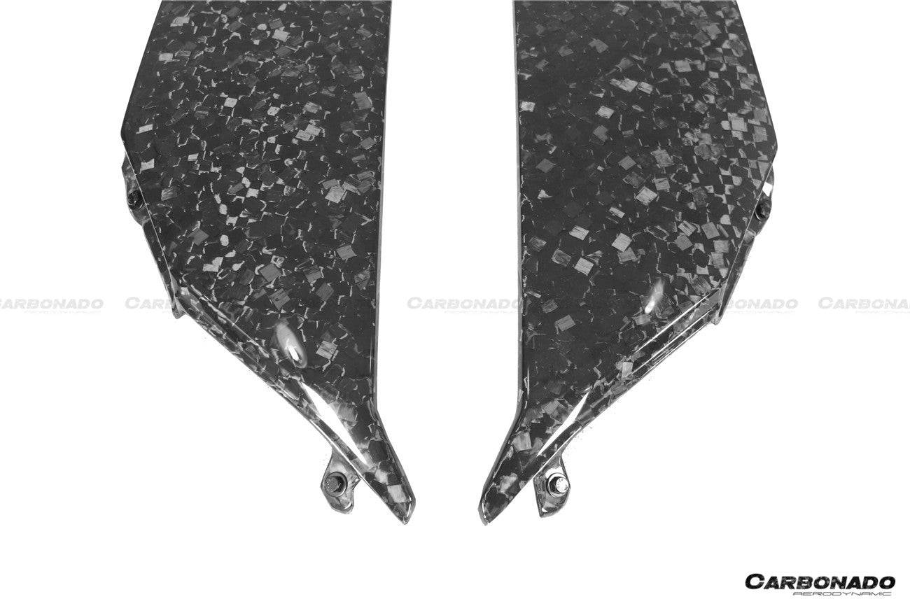 Panel de admisión trasero de fibra de carbono estilo OEM para Lamborghini Aventador LP700 LP740 Roadster Carbonado 2013-2016