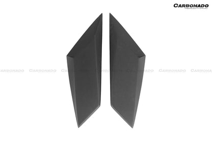 Carbonado 2011-2021 Lamborghini Aventador LP700 LP740 Coupe  Roadster BKSS Style Carbon Fiber Rear Side Scoops