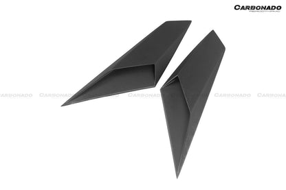 Carbonado 2011-2021 Lamborghini Aventador LP700 LP740 Coupe  Roadster BKSS Style Carbon Fiber Rear Side Scoops